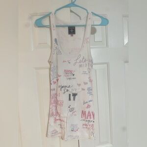 PINK by Victoria Secrets multicolor print tank top